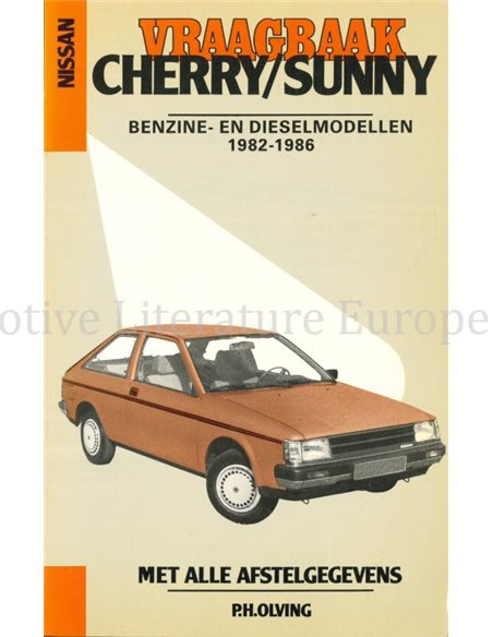 1982 - 1986 NISSAN CHERRY | SUNNY, PETROL| DIESEL REPAIR MANUAL DUTCH