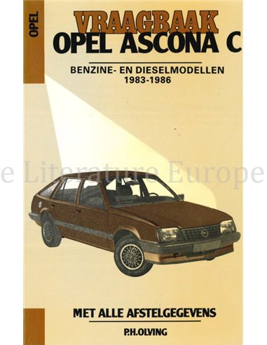 1983 - 1986 OPEL ASCONA C BENZIN | DIESEL, REPARATURANLEITUNG