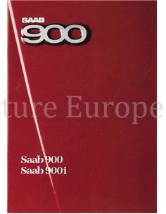 1986 SAAB 900 PROSPEKT DEUTSCH