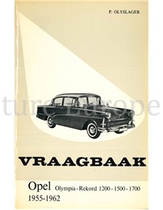 1955 - 1962 OPEL OLYMPIA-REKORD 1200 | 1500 | 1700, REPARATURANLEITUNG