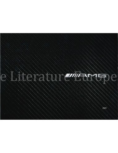 2009 MERCEDES BENZ AMG PROGRAMM PROSPEKT ENGLISCH (US)