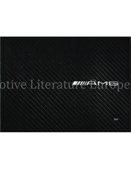 2009 MERCEDES BENZ AMG RANGE BROCHURE ENGLISH (US)
