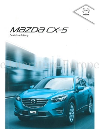 2015 MAZDA CX-5 INSTRUCTIEBOEKJE DUITS