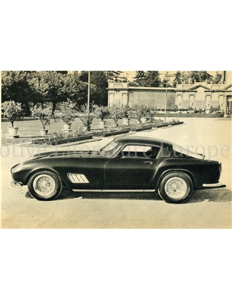 1959 FERRARI 250 GRANTURISMO BERLINETTA & 250 CALIFORNIA PROSPEKT ENGLISCH