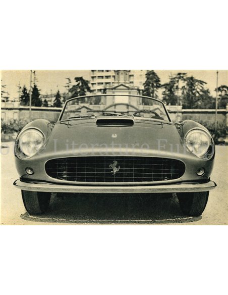 1959 FERRARI 250 GRANTURISMO BERLINETTA & 250 CALIFORNIA BROCHURE ENGLISH