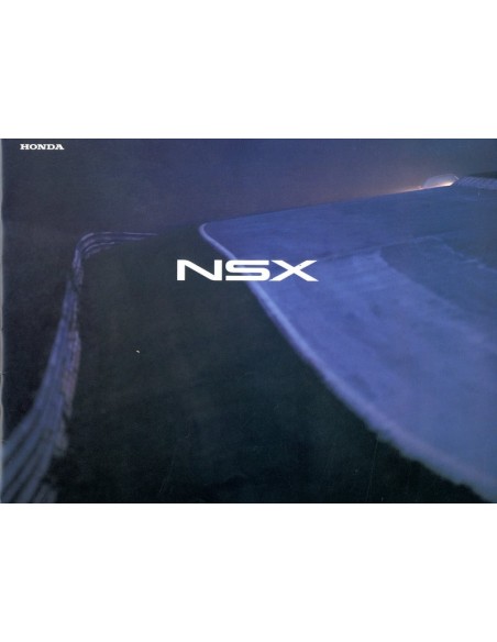 1997 HONDA NSX BROCHURE JAPANS