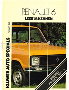 1969 - 1977 RENAULT 6 REPARATURANLEITUNG NIEDERLÄNDISCH