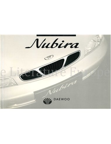 2000 DAEWOO NUBIRA OWNERS MANUAL DUTCH