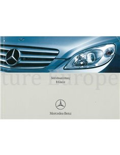 2007 MERCEDES BENZ B KLASSE INSTRUCTIEBOEKJE DUITS