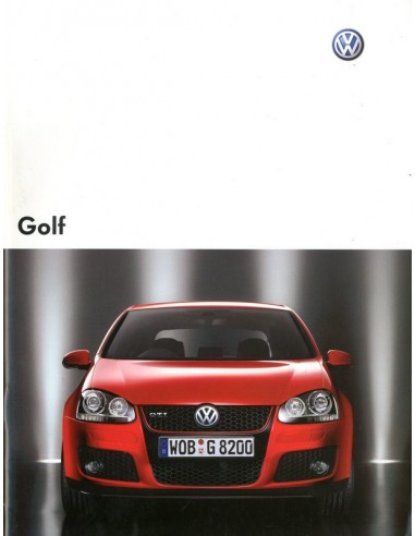 2005 VOLKSWAGEN GOLF BROCHURE JAPANS