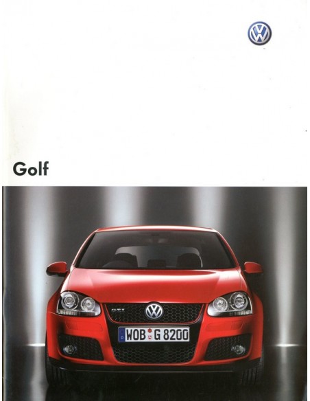 2005 VOLKSWAGEN GOLF BROCHURE JAPANS