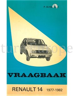 1977-1982 RENAULT 14  VRAAGBAAK NEDERLANDS