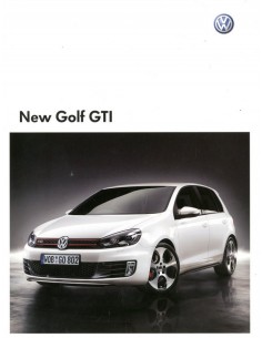 2009 VOLKSWAGEN GOLF GTI BROCHURE JAPANS