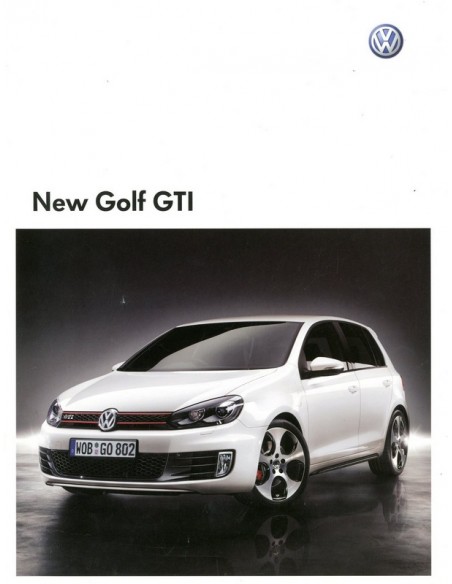 2009 VOLKSWAGEN GOLF GTI BROCHURE JAPANS