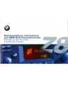 2000 BMW Z8 MULTI INFORMATIERADIO INSTRUCTIEBOEKJE DUITS