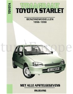 1996 - 1998 TOYOTA STARLET BENZINE VRAAGBAAK NEDERLANDS