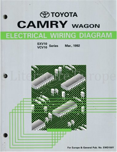 1992 TOYOTA CAMRY ELECTRICAL WIRING DIAGRAM MULTI