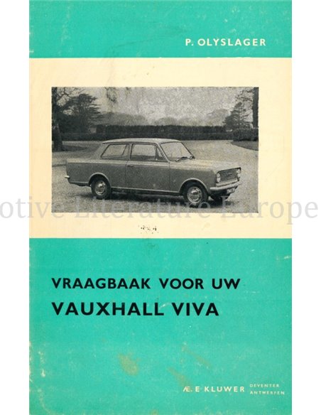 1963 - 1964 VAUXHALL VIVA REPAIR MANUAL DUTCH