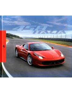 2009 FERRARI 458 ITALIA HARDCOVER BROCHURE 3580/09