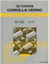 2001 TOYOTA COROLLA VERSO ELECTRICAL WIRING DIAGRAM ENGLISH