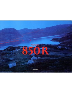 1996 VOLVO 850 R BROCHURE DUITS