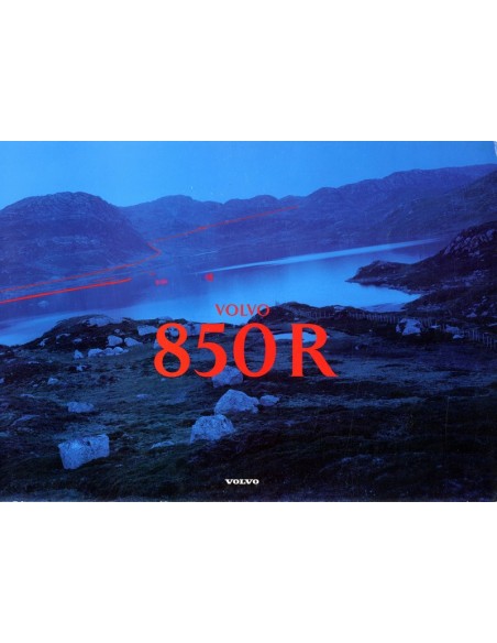 1996 VOLVO 850 R BROCHURE DUITS