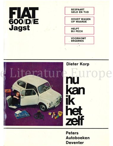 FIAT 600 D | E | JAGST (NU KAN IK HET ZELF) REPAIR MANUAL DUTCH