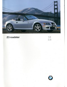 1996 BMW Z3 ROADSTER BROCHURE ENGELS USA