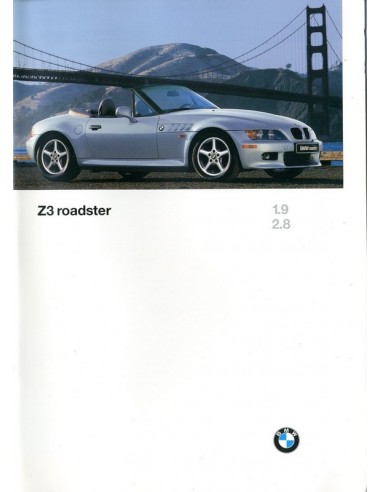 1996 BMW Z3 ROADSTER BROCHURE ENGELS USA