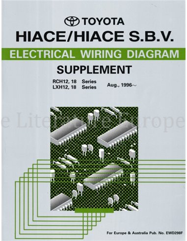 1996 TOYOTA HIACE ELECTRISCH DIAGRAM (SUPPLEMENT) WERKPLAATSHANDBOEK MULTI