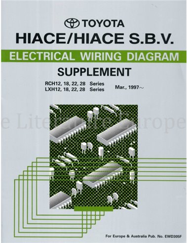 1997 TOYOTA HIACE ELECTRICAL DIAGRAM (SUPPLEMENT) WORKSHOP MANUAL MULTI