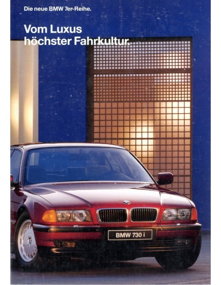 1994 BMW 7 SERIE BROCHURE DUITS