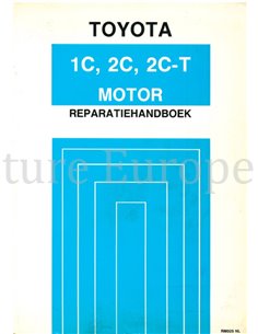 1985 TOYOTA CAMRY (1C, 2C, 2C-T) MOTOR WERKSTATTHANDBUCH NIEDERLÄNDISCH