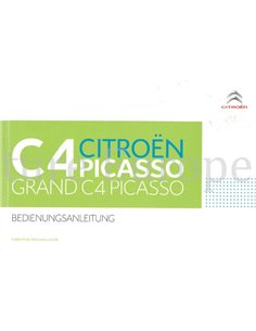 2016 CITROEN C4 (GRAND) PICASSO INSTRUCTIEBOEKJE DUITS