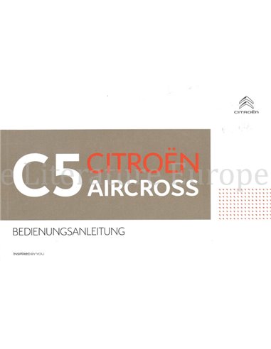 2018 CITROEN C5 AIRCROSS OWNERS MANUAL GERMAN
