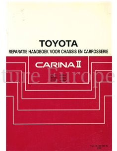 1983 TOYOTA CARINA II REPARATURHANDBUCH NIEDERLÄNDISCH