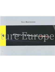 2022 FERRARI DAYTONA SP3 BETRIEBSANLEITUNG ITALIËNISCH