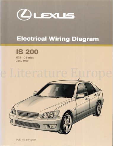 1999 LEXUS IS200 ELEKTRIK SCHALTPLAN MULTI