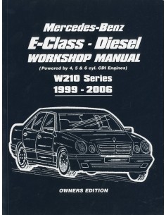 1999 - 2006 MERCEDES BENZ E KLASSE W210 DIESEL VRAAGBAAK ENGELS