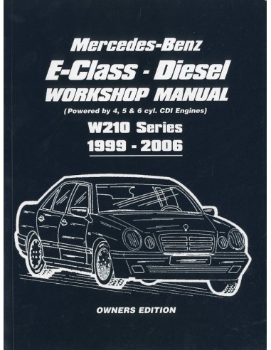 1999 - 2006 MERCEDES BENZ E KLASSE W210 DIESEL VRAAGBAAK ENGELS