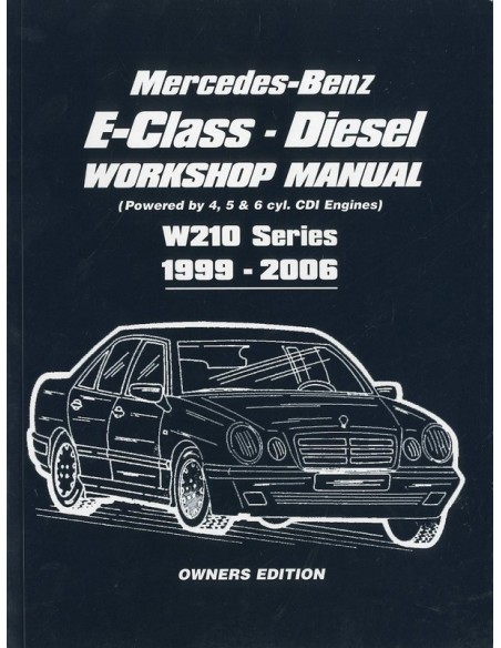 1999 - 2006 MERCEDES BENZ E KLASSE W210 DIESEL VRAAGBAAK ENGELS