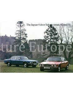 1978 JAGUAR XJ 4.2 | 5.3 BROCHURE FRANS