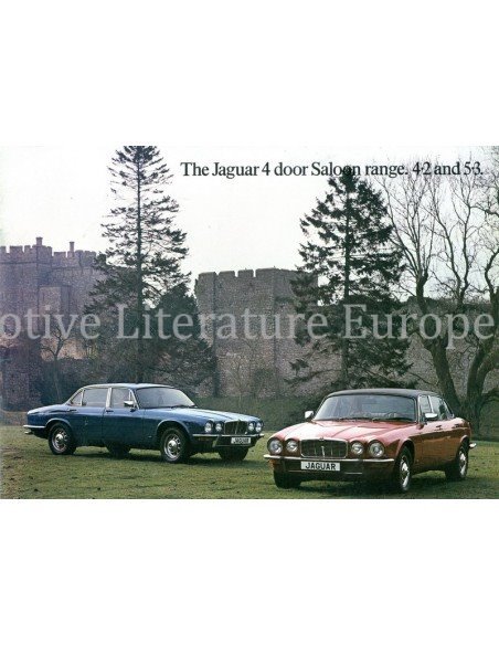 1978 JAGUAR XJ 4.2 | 5.3 BROCHURE FRANS