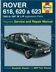 1993 - 1997 ROVER 618 | 620 | 623, VRAAGBAAK ENGELS