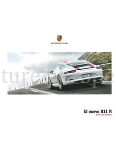 2017 PORSCHE 911 R HARDCOVER PROSPEKT SPANISCH