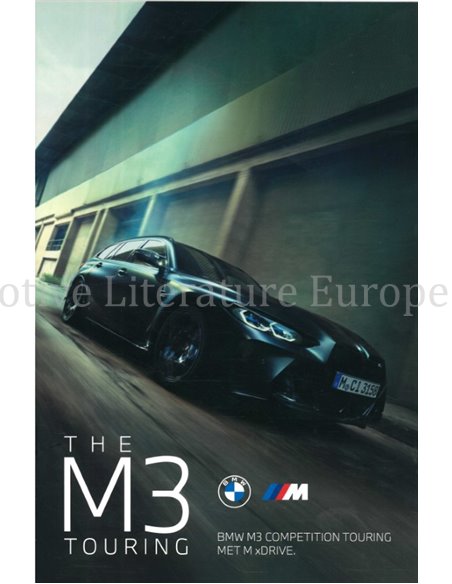 2022 BMW M3 TOURING BROCHURE NEDERLANDS