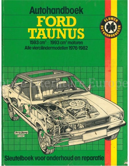 1976 - 1982 FORD TAUNUS REPARATURANLEITUNG NIEDERLÄNDISCH