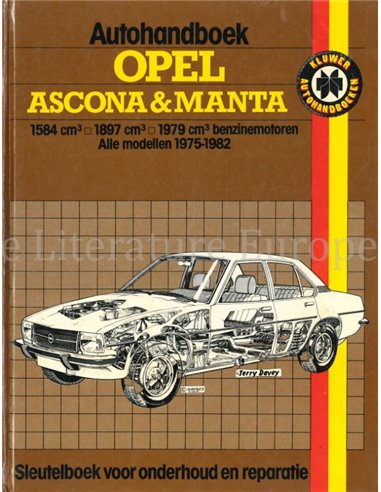 1975 - 1982 OPEL ASCONA | MANTA REPARATURANLEITUNG NIEDERLÄNDISCH