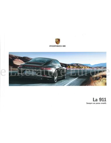 2018 PORSCHE 911 CARRERA | 911 TARGA HARDCOVER PROSPEKT ITALIENISCH