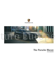 2018 PORSCHE MACAN HARDCOVER BROCHURE ENGELS